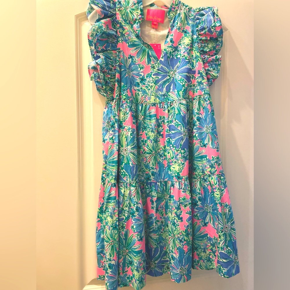 Aldena Dress Ruffle Short Dress XXS